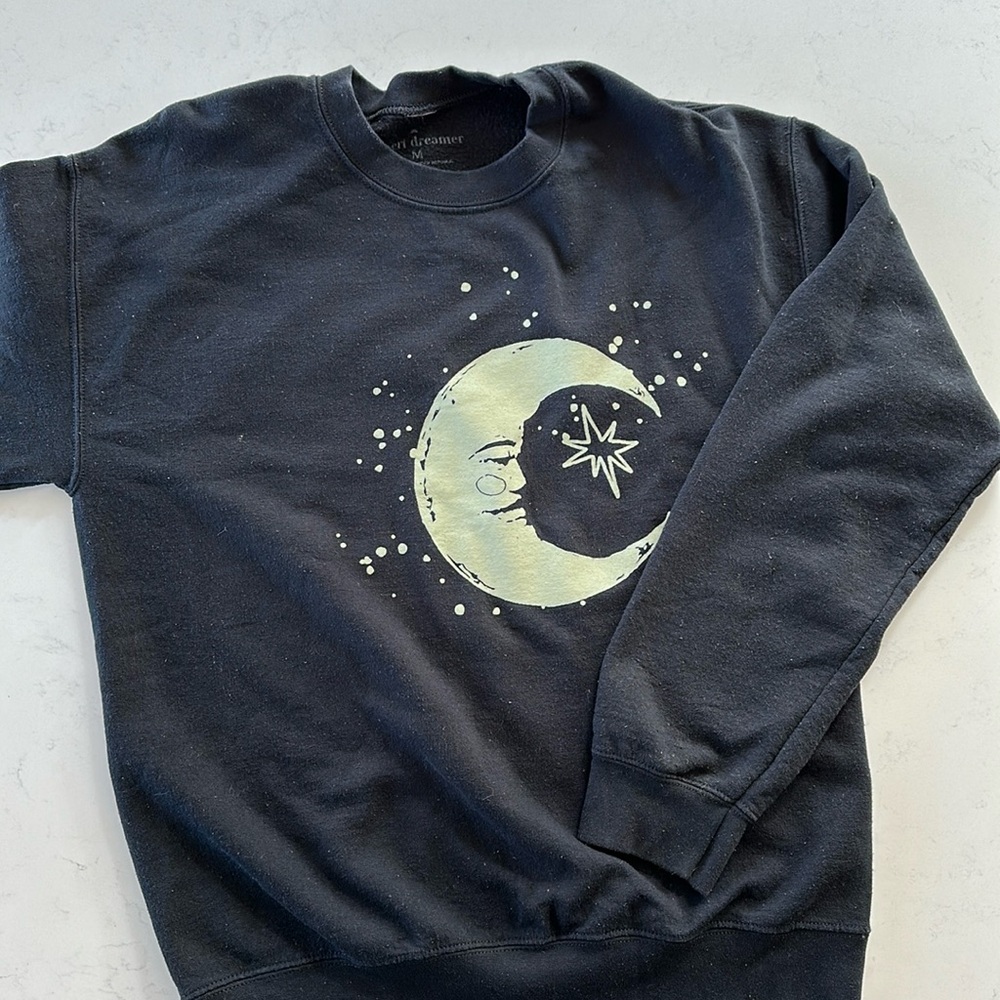 medium desert dreamer graphic crewneck